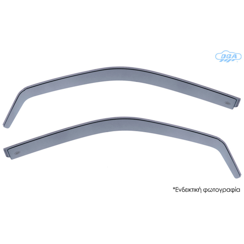 ΖΕΥΓΑΡΙ ΜΠΡΟΣΤΙΝΟΙ ΑΝΕΜΟΘΡΑΥΣΤΕΣ ΓΙΑ TOYOTA HILUX 2D 10/2020+ ΑΠΟ ΕΥΚΑΜΠΤΟ ΧΥΤΟ ΑΚΡΥΛΙΚΟ ΓΥΑΛΙ (CAST ACRYLIC GLASS) DGA - 2 ΤΕΜ.