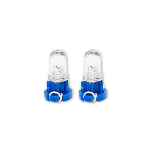 ΛΑΜΠΑΚΙΑ LED T3 12V LED 6.000K ΜΠΛΕ ΦΩΣ 8mm DGA - 2ΤΕΜ.