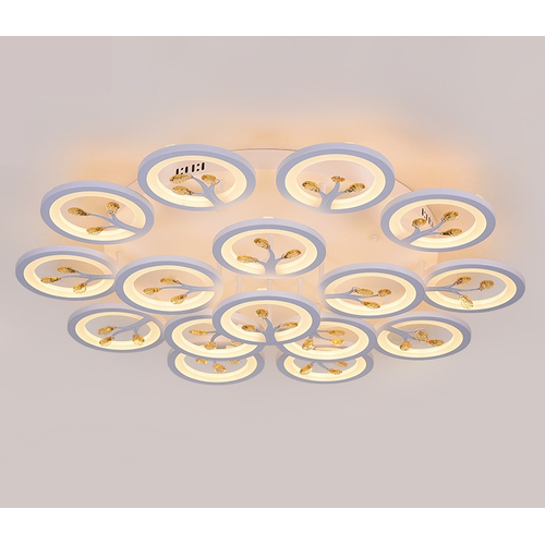 Φωτιστικό οροφής LED - Πλαφονιέρα με Dimmer - 5156-15WH - 943734