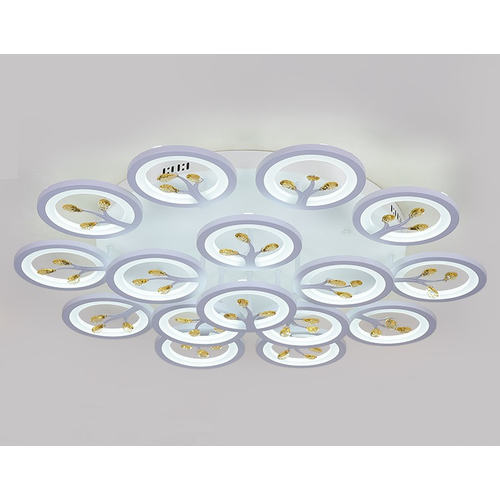 Φωτιστικό οροφής LED - Πλαφονιέρα με Dimmer - 5156-15WH - 943734