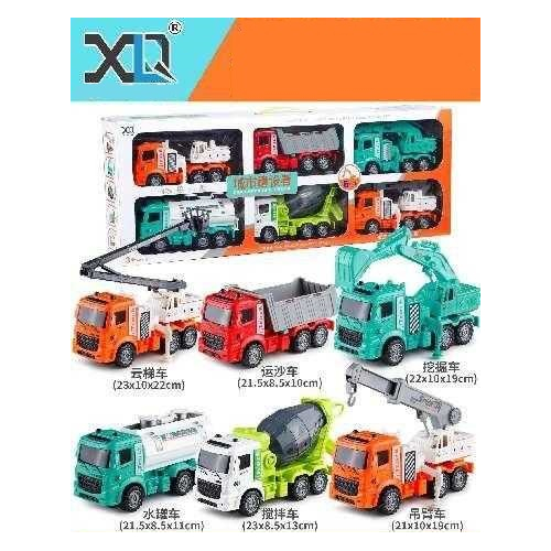 Σετ οχημάτων εργασίας - 6pcs - XLQ-6G - 305224