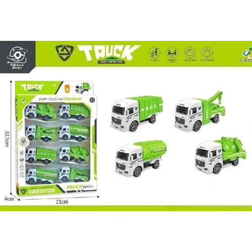 Σετ οχήματα εργασίας - 8pcs - XY348-A88 - 102637
