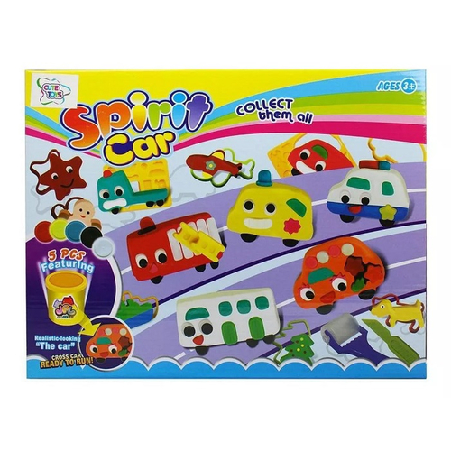 Σετ κατασκευών DIY με πλαστελίνη - Cars - 8188-C - 310394