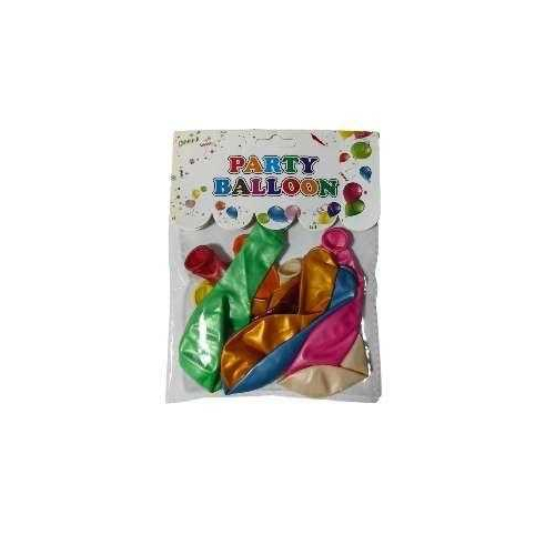 Σετ μπαλόνια περλέ - 12pcs - 013625