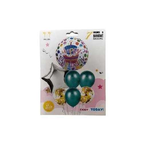 Σετ μπαλόνια party - 7pcs - 024100