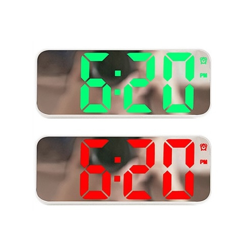 Ψηφιακό ρολόι – Ξυπνητήρι - 668 - 006681 - White