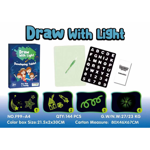 Παιδικός μαγικός πίνακας ζωγραφικής - Draw with Light - 742364