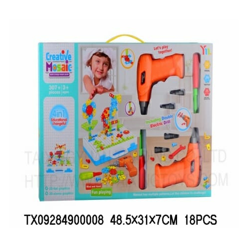 Σετ κατασκευών DIY με εργαλεία - YM006 - 009163
