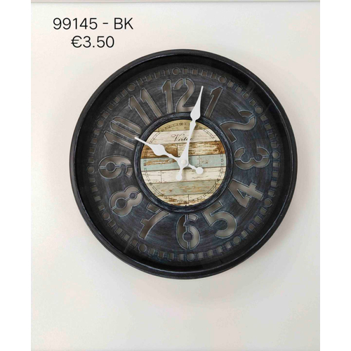 Ρολόι τοίχου - 35cm - 99145-BK