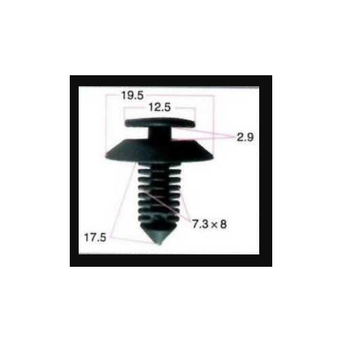 Σετ συνδετήρες αυτοκινήτου - 1213 - 20pcs - 119223