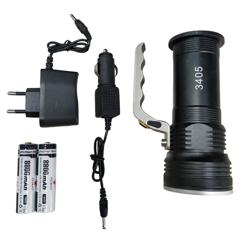 Επαναφορτιζόμενος φακός LED - 405 - 200323