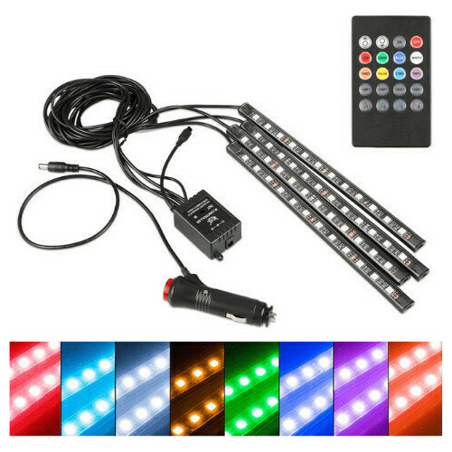 Σετ φωτισμού καμπίνας αυτοκινήτου LED - R-D19101-M12 - 110017
