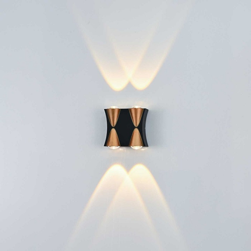 Επιτοίχιο φωτιστικό LED - Απλίκα - Warm White - 1014-4 - 941204