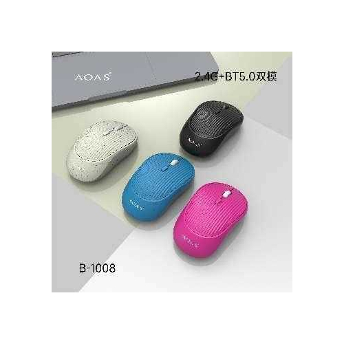 Ασύρματο ποντίκι Η/Υ - 1008 - AOAS - 654849 - Black