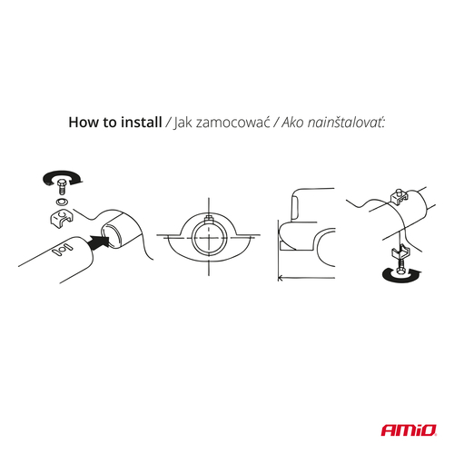 ΑΚΡΟ (ΜΠΟΥΚΑ) ΕΞΑΤΜΙΣΗΣ MT017 43-62mm (ΜΗΚΟΣ: 130mm) AMiO - 1 τεμ.