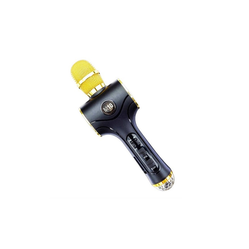 Ασύρματο μικρόφωνο Karaoke με ηχείο - M10 - 961867 - Yellow