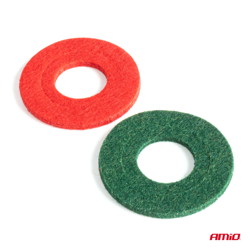 ΠΟΛΟΙ ΜΠΑΤΑΡΙΑΣ / ΑΚΡΟΔΕΚΤΕΣ 12V 40A ΜΕ ΣΦΙΓΚΤΗΡΕΣ & ΣΥΝΔΕΣΜΟΥΣ ΚΕΦΑΛΗΣ AMIO - ΣΕΤ