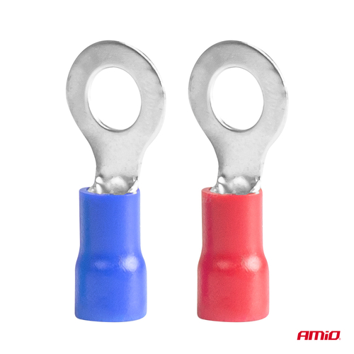 ΠΟΛΟΙ ΜΠΑΤΑΡΙΑΣ / ΑΚΡΟΔΕΚΤΕΣ 12V 40A ΜΕ ΣΦΙΓΚΤΗΡΕΣ & ΣΥΝΔΕΣΜΟΥΣ ΚΕΦΑΛΗΣ AMIO - ΣΕΤ