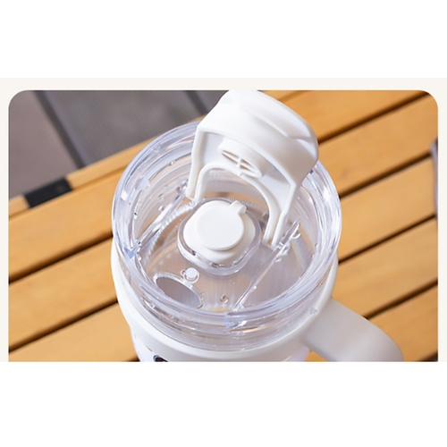 Φορητό παγούρι πλαστικό διπλό - DL24613 - 850ml - 839406
