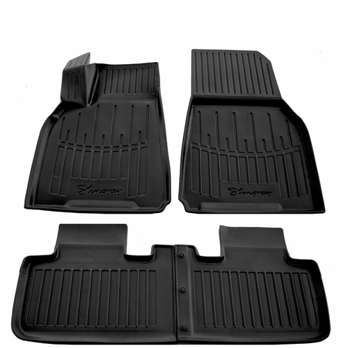 ΠΑΤΑΚΙA ΛΑΣΤΙΧΟ ΣΕ ΣΚΑΦΗ ME KOYMΠΩΜΑΤΑ ΓΙΑ TESLA MODEL Y 5D 2019+ RACE AXION - 4 Τεμ.