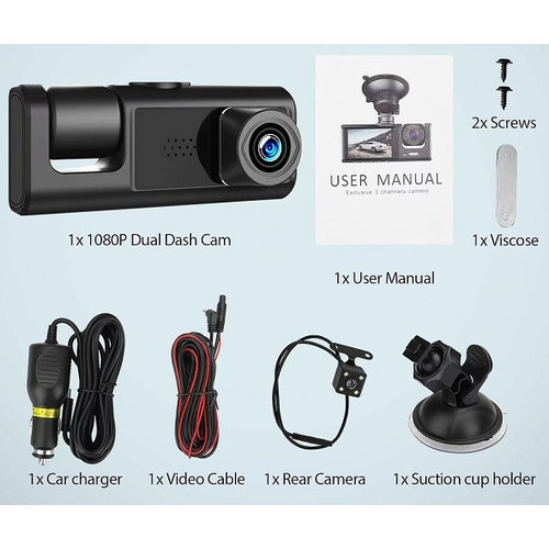 Καταγραφικό αυτοκινήτου - DVR 1080p - CTC-C309 - 885079
