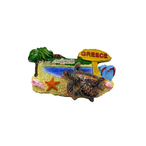 Tουριστικό μαγνητάκι Souvenir – Σετ 12pcs - Resin Magnet - Greece - 678059