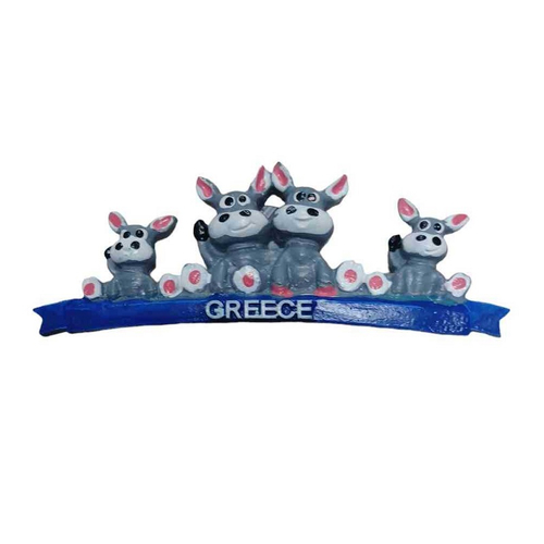 Tουριστικό μαγνητάκι Souvenir - Σετ 12pcs - Resin Magnet - Greece - 678337