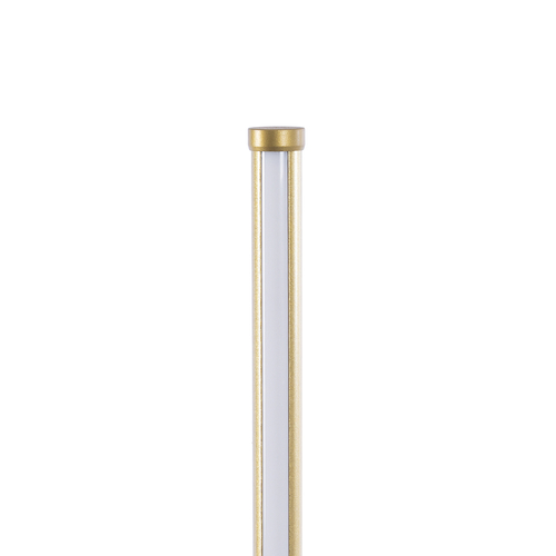 GloboStar® DALUMA 60469 Επιτραπέζιο Φωτιστικό LED CCT 8W 880lm 200° AC 220-240V - Εναλλαγή Φωτισμού μέσω On/Off All In One Ψυχρό 6000k+Φυσικό 4500k+Θερμό 2700k Μ15 x Π15 x Υ46cm - Χρυσό - 3 Χρόνια Εγγύηση