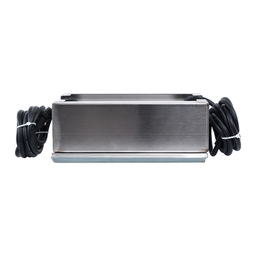 GloboStar® CYBOLITHOS 60950 Χωνευτό Φωτιστικό Σποτ Δαπέδου LED 4W 530lm 120° DC 24V Αδιάβροχο IP68 IK06 Μ20 x Π10 x Υ8cm 4500K Dimmable - Tempered Γαλακτερό Γυαλί & Ανοξείδωτο Ατσάλι - Bridgelux Chip - 3 Χρόνια Εγγύηση