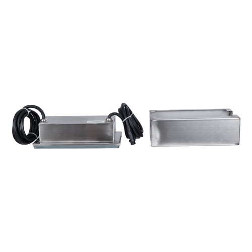 GloboStar® CYBOLITHOS 60953 Χωνευτό Φωτιστικό Σποτ Δαπέδου LED 4W 400lm 120° DC 24V Αδιάβροχο IP68 IK06 Μ20 x Π10 x Υ8cm RGB Dimmable - Tempered Γαλακτερό Γυαλί & Ανοξείδωτο Ατσάλι - Bridgelux Chip - 3 Χρόνια Εγγύηση