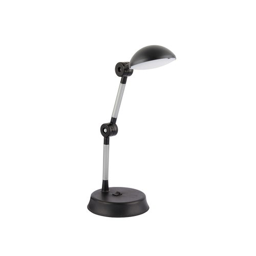 GloboStar® CARTA 202-0061 Μοντέρνο Επιτραπέζιο Φωτιστικό LED 6W 540lm 120° AC220-240V IP20 Ψυχρό Λευκό 6000K Μαύρο Πλαστικό - Μ20 x Π14.5 xΥ33cm  - 2 Χρόνια Εγγύηση