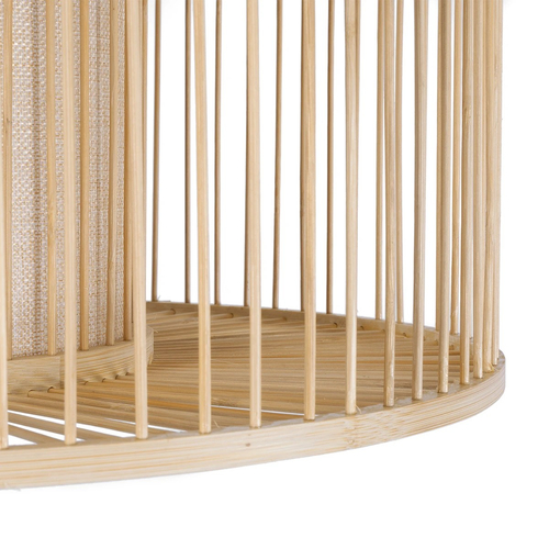 GloboStar® POPPY 01988 Boho Επιδαπέδιο Φωτιστικό Μονόφωτο 1 x E27 IP20 Μπεζ Ξύλο - Μ58 x Π58 x Υ145.5cm GloboStar® POPPY 01988 Boho Επιδαπέδιο Φωτιστικό Μονόφωτο 1 x E27 IP20 Μπεζ Ξύλο - Μ58 x Π58 x Υ145.5cm