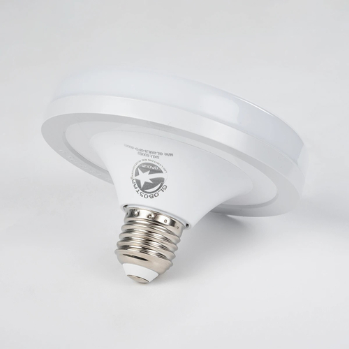 GloboStar® 60069 Λάμπα LED E27 UFO F120 22W 230V 2200lm 180° IP20 Ψυχρό Λευκό 6000k - Μ12 x Π12 x Υ7.5cm - 3 Χρόνια Εγγύηση