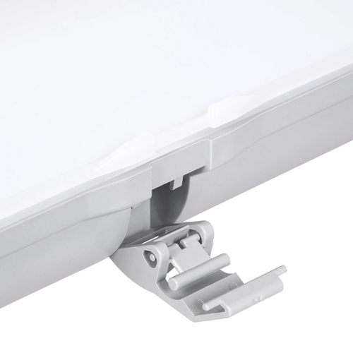 GLOBOSTAR® EMERGANO 60180 120cm Γραμμικό Βιομηχανικό Φωτιστικό Tri-Proof Τεχνολογίας Emergency με Ενσωματωμένη Μπαταρία Li-Ion 3.7V 5000mAH & Αυτονομία 3 Ώρες LED 48W 5760lm 120° AC 220-240V Αδιάβροχο IP65 Ψυχρό Λευκό 6000K - LUMILEDs SMD Chip & TÜV SÜD Driver - Γκρι με Γαλακτερό Κάλυμμα Πλαστικό PC - Μ120 x Π10.5 x Υ8cm - 5 Χρόνια Εγγύση