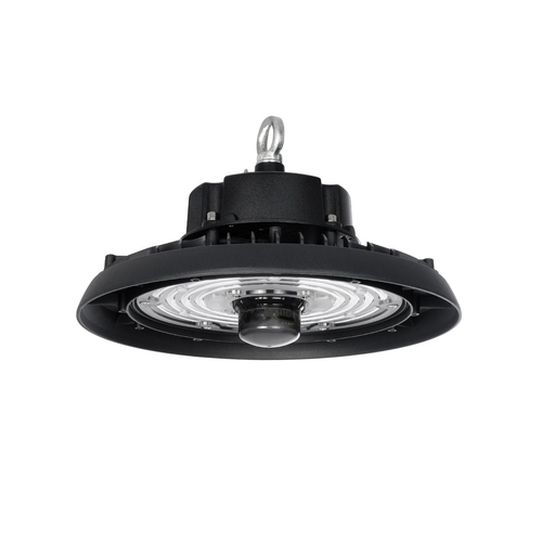 GLOBOSTAR® INDUSTRY 61705 Βιομηχανικό Φωτιστικό Καμπάνα High Bay UFO Τεχνολογίας Smart Group Linkable Control System 2.4Ghz με Αισθητήρα Κίνησης Microwave LED 150W 22500lm SDCM