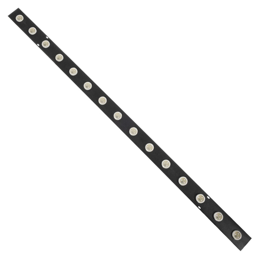 GloboStar® 90830 4 x Digital Pixel Addressable Facade Aluminum Bars - 4 x Ψηφιακές Μπάρες Αλουμινίου Πρόσοψης Κτιρίων LED SMD 3535 45W 60LED 60PIXEL SPI/TTL Protocol IC UCS512B 2700lm 120° DC 12V IP67 RGB - Μαύρο Σώμα - Μ400 x Π4.5 x Υ3.6cm - 4 Μπάρες