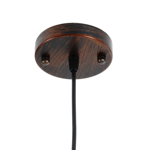 GloboStar® RAY 01046 Vintage Κρεμαστό Φωτιστικό Καμπάνα Μονόφωτο 1 x E27 IP20 Χάλκινο Μέταλλο - Μ36 x Π36 x Υ25cm GloboStar® RAY 01046 Vintage Κρεμαστό Φωτιστικό Καμπάνα Μονόφωτο 1 x E27 IP20 Χάλκινο Μέταλλο - Μ36 x Π36 x Υ25cm