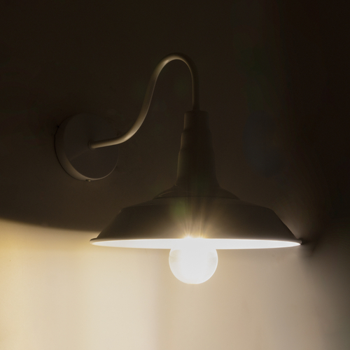 GloboStar® SORD 01066 Vintage Επιτοίχιο Φωτιστικό Απλίκα Μονόφωτο 1 x E27 IP20 Λευκό Μέταλλο - Μ26 x Π37 x Υ24cm GloboStar® SORD 01066 Vintage Επιτοίχιο Φωτιστικό Απλίκα Μονόφωτο 1 x E27 IP20 Λευκό Μέταλλο - Μ26 x Π37 x Υ24cm