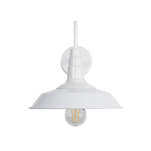 GloboStar® SORD 01066 Vintage Επιτοίχιο Φωτιστικό Απλίκα Μονόφωτο 1 x E27 IP20 Λευκό Μέταλλο - Μ26 x Π37 x Υ24cm GloboStar® SORD 01066 Vintage Επιτοίχιο Φωτιστικό Απλίκα Μονόφωτο 1 x E27 IP20 Λευκό Μέταλλο - Μ26 x Π37 x Υ24cm