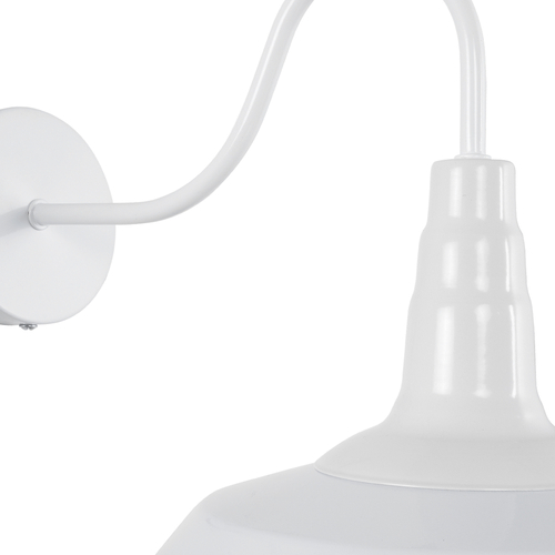 GloboStar® SORD 01066 Vintage Επιτοίχιο Φωτιστικό Απλίκα Μονόφωτο 1 x E27 IP20 Λευκό Μέταλλο - Μ26 x Π37 x Υ24cm GloboStar® SORD 01066 Vintage Επιτοίχιο Φωτιστικό Απλίκα Μονόφωτο 1 x E27 IP20 Λευκό Μέταλλο - Μ26 x Π37 x Υ24cm