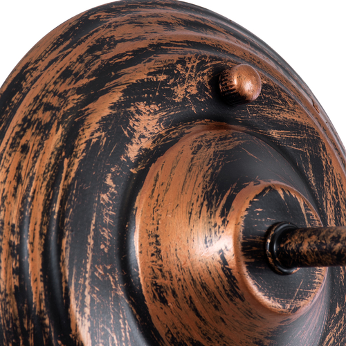 GloboStar® SORD 01067 Vintage Επιτοίχιο Φωτιστικό Απλίκα Μονόφωτο 1 x E27 IP20 Χάλκινο Μέταλλο - Μ26 x Π37 x Υ32cm GloboStar® SORD 01067 Vintage Επιτοίχιο Φωτιστικό Απλίκα Μονόφωτο 1 x E27 IP20 Χάλκινο Μέταλλο - Μ26 x Π37 x Υ32cm