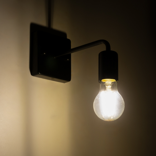 GloboStar® MISSAM 01119 Vintage Επιτοίχιο Φωτιστικό Απλίκα Μονόφωτο 1 x E27 IP20 Μαύρο Μέταλλο - Μ14 x Π20 x Υ10cm GloboStar® MISSAM 01119 Vintage Επιτοίχιο Φωτιστικό Απλίκα Μονόφωτο 1 x E27 IP20 Μαύρο Μέταλλο - Μ14 x Π20 x Υ10cm