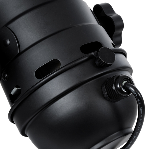 GloboStar® DETROIT 01372 Vintage Φωτιστικό Οροφής Πλέγμα Μονόφωτο 1 x E27 IP20 Μαύρο Μέταλλο - Μ26 x Π26 x Υ37cm