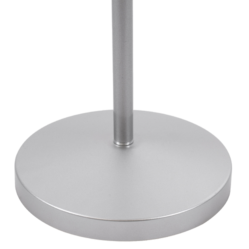 GloboStar® AUDREY 01469 Vintage Επιδαπέδιο Φωτιστικό Μονόφωτο 1 x E27 IP20 Ασημί Μέταλλο - Μ15 x Π15 x Υ190cm GloboStar® AUDREY 01469 Vintage Επιδαπέδιο Φωτιστικό Μονόφωτο 1 x E27 IP20 Ασημί Μέταλλο - Μ15 x Π15 x Υ190cm