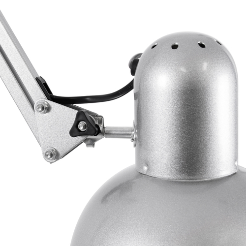 GloboStar® AUDREY 01469 Vintage Επιδαπέδιο Φωτιστικό Μονόφωτο 1 x E27 IP20 Ασημί Μέταλλο - Μ15 x Π15 x Υ190cm GloboStar® AUDREY 01469 Vintage Επιδαπέδιο Φωτιστικό Μονόφωτο 1 x E27 IP20 Ασημί Μέταλλο - Μ15 x Π15 x Υ190cm