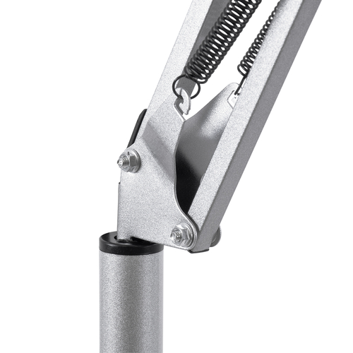 GloboStar® AUDREY 01469 Vintage Επιδαπέδιο Φωτιστικό Μονόφωτο 1 x E27 IP20 Ασημί Μέταλλο - Μ15 x Π15 x Υ190cm GloboStar® AUDREY 01469 Vintage Επιδαπέδιο Φωτιστικό Μονόφωτο 1 x E27 IP20 Ασημί Μέταλλο - Μ15 x Π15 x Υ190cm