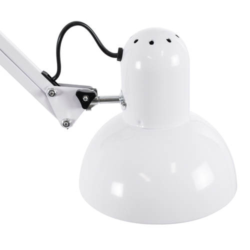 GloboStar® AUDREY 01471 Vintage Επιδαπέδιο Φωτιστικό Μονόφωτο 1 x E27 IP20 Λευκό Μέταλλο - Μ15 x Π15 x Υ190cm GloboStar® AUDREY 01471 Vintage Επιδαπέδιο Φωτιστικό Μονόφωτο 1 x E27 IP20 Λευκό Μέταλλο - Μ15 x Π15 x Υ190cm