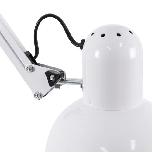 GloboStar® AUDREY 01471 Vintage Επιδαπέδιο Φωτιστικό Μονόφωτο 1 x E27 IP20 Λευκό Μέταλλο - Μ15 x Π15 x Υ190cm GloboStar® AUDREY 01471 Vintage Επιδαπέδιο Φωτιστικό Μονόφωτο 1 x E27 IP20 Λευκό Μέταλλο - Μ15 x Π15 x Υ190cm