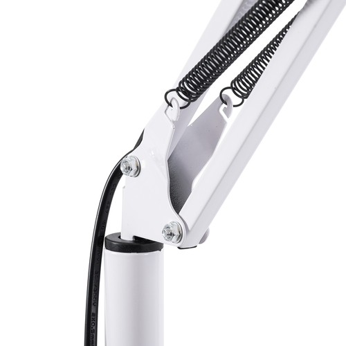 GloboStar® AUDREY 01471 Vintage Επιδαπέδιο Φωτιστικό Μονόφωτο 1 x E27 IP20 Λευκό Μέταλλο - Μ15 x Π15 x Υ190cm GloboStar® AUDREY 01471 Vintage Επιδαπέδιο Φωτιστικό Μονόφωτο 1 x E27 IP20 Λευκό Μέταλλο - Μ15 x Π15 x Υ190cm