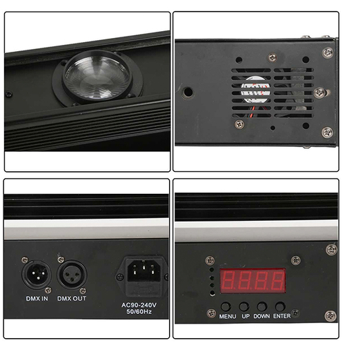 Επαγγελματική Κινούμενη Ρομποτική Κεφαλή SPIDER Super Beam CREE Prism LED 160W 230V 3° DMX512 RGBW GloboStar 51132 Επαγγελματική Κινούμενη Ρομποτική Κεφαλή SPIDER Super Beam CREE Prism LED 160W 230V 3° DMX512 RGBW GloboStar 51132